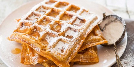 Gaufre à la vanille