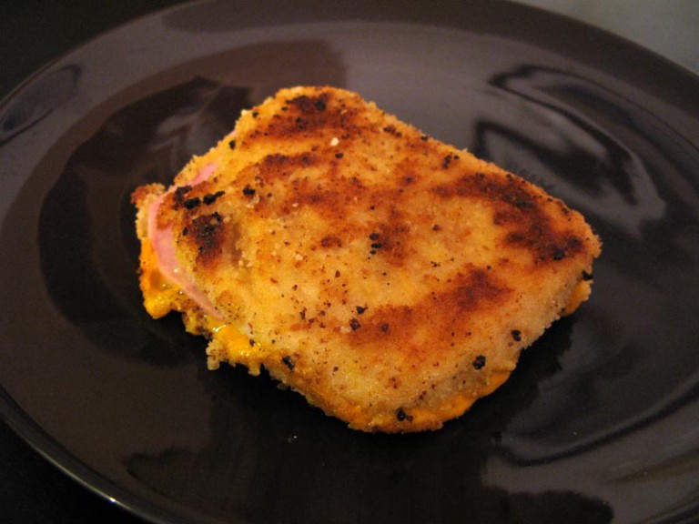 Réaliser vous-même des cordon bleu au fromage / jambon